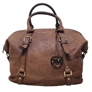 MICHAEL KORS Ostrich Leather Handbag